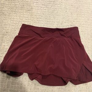 Lululemon Athletica Maroon Skorts